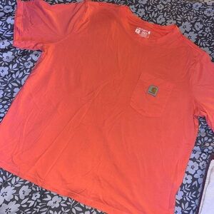 Carhartt Vibrant Coral Tee
